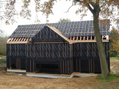 Een modulaire nieuwbouw in houtskeletbouw