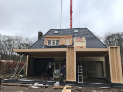 Aanbouw / bijgebouw in houtbouw in Antwerpen