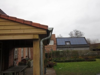 Aanbouw / bijgebouw in houtskeletbouw in Merelbeke