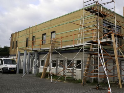 Optopping / bijgebouw in houtskeletbouw in Tongeren