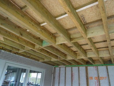 Aanbouw van een bijgebouw in houtskelet in Ichtegem