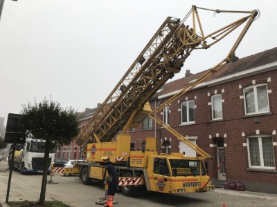 Aanbouw van een extra verdieping in houtskeletbouw in Hasselt