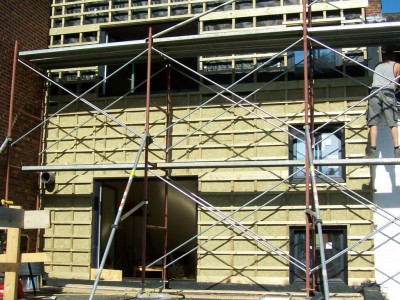 Extra verdieping en aanbouw / bijgebouw in houtskeletbouw in Houthalen-Helchteren