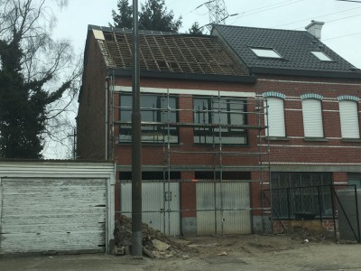Extra verdieping bijgebouw in houtskeletbouw