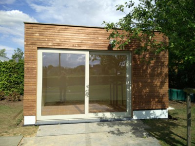 Bijgebouw in houtskeletbouw in Roosdaal