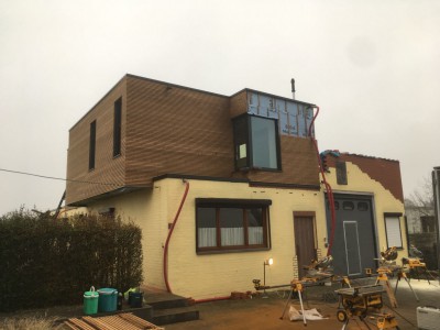 Extra verdieping in houtskeletbouw als zorgwoning